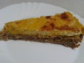Dvojvrstvový cheesecake s tekvicou.